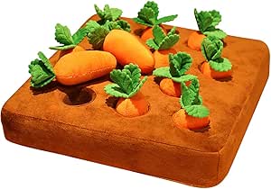 Dog Carrot Plush Toy