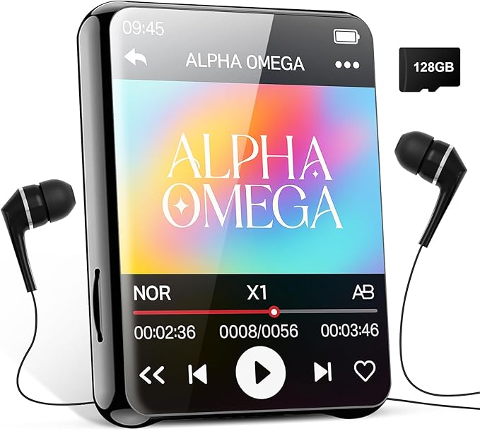 MP3 Players with Bluetooth 128GB