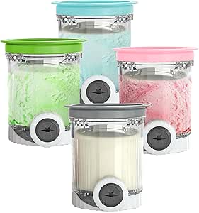 4PCS Ice Cream Containers