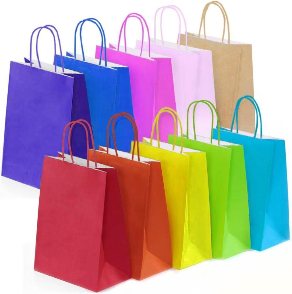 Sliva 50 Pcs Paper Party Bags