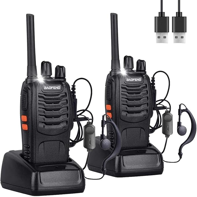 Walkie Talkies Portable and Rechargeable
