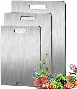 3PCS Titanium Cutting Board