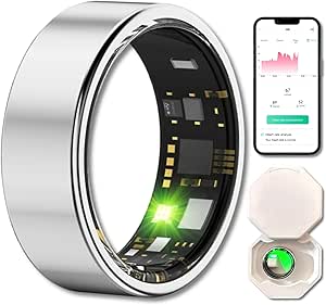 Smart Ring Fitness Tracker for Men Women