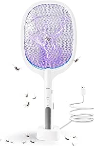 Electric Fly Swatter Racket