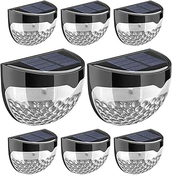 solar fence lights