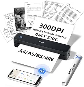 Portable Thermal Printer for Travel