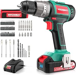 Cordless Power Drill Set 18V