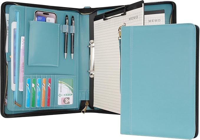  A4 Portfolio with Zipper