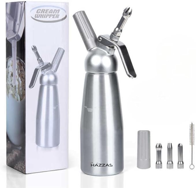 Stainless Steel Whipped Cream Dispenser