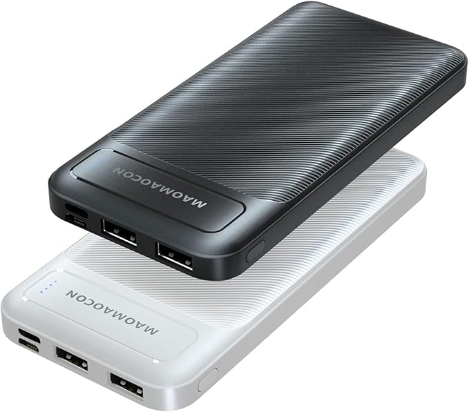 2 Pack Power Bank 10600mAh