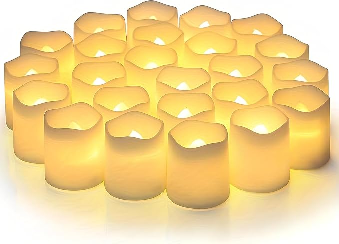 Battery Tea Lights 24 Pack