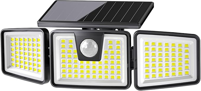 156LED Solar Lights Outdoor