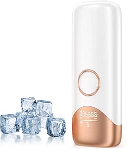 IPL Hair Removal Device with Ice Cooling