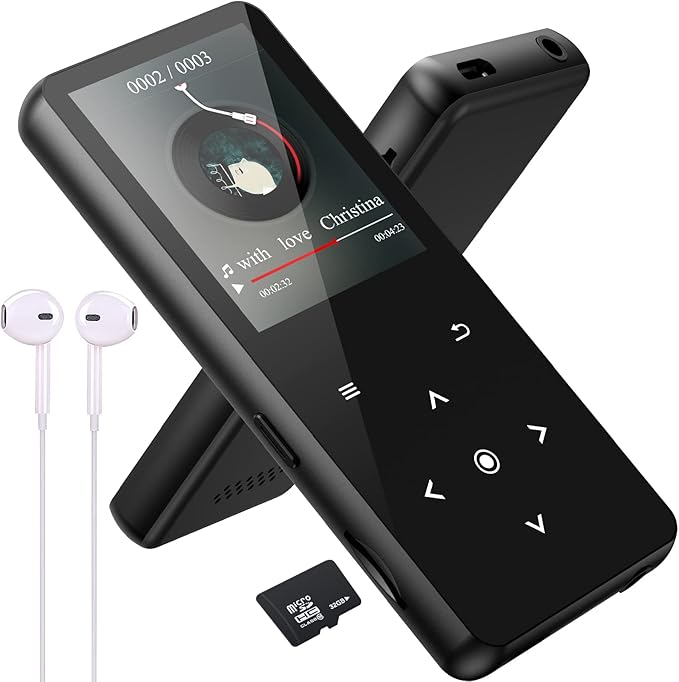 32GB MP3 Player with Bluetooth 5.0