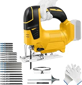 Cordless Jigsaw Compatible with Dewalt 20V Battery