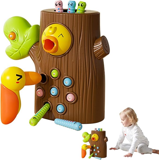 Toddler Magnetic Bird Feeder Toy