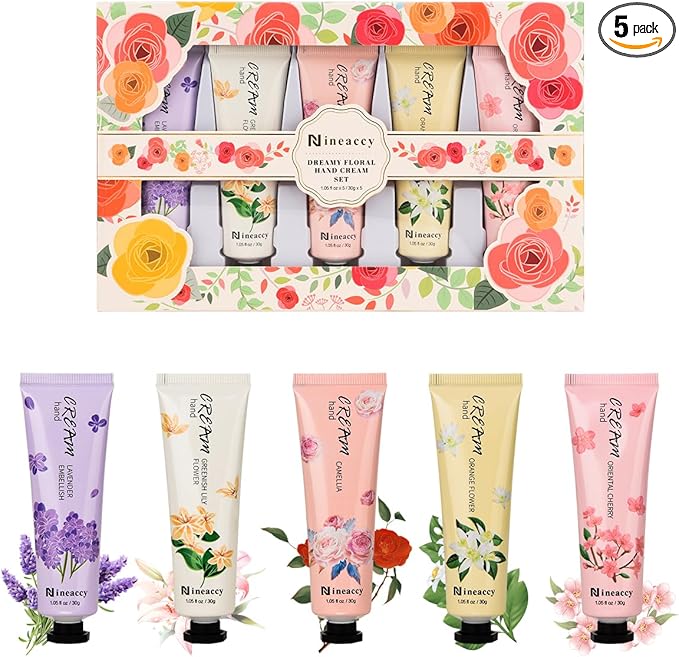 Floral assorted Hand Cream Set