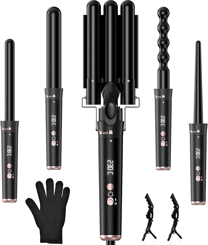 5 in 1 Beach Waver Hair Curl
