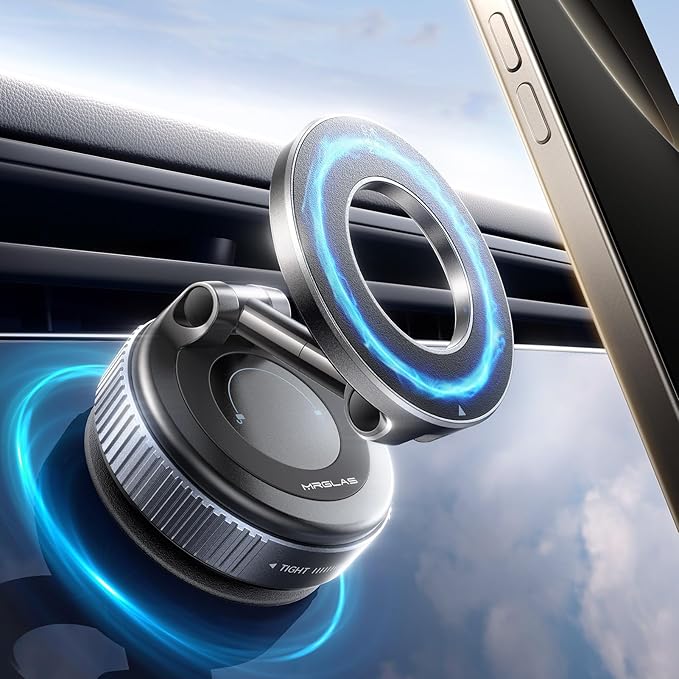 Upgraded Vacuum Magnetic Mobile Phone Holder Car for Magsafe