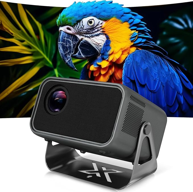 Smart 4K Projector for Bedroom
