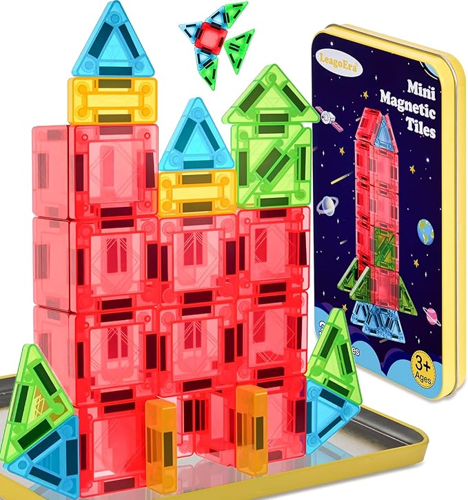 Mini Magnetic Tiles Building Blocks