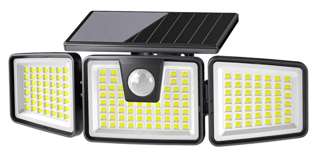 156LED Solar Lights Outdoor