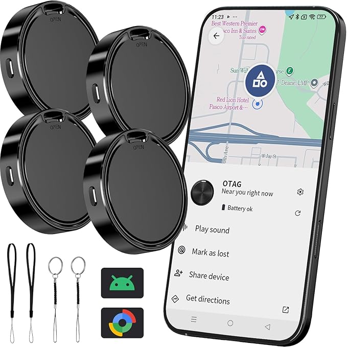 Android Tracker Tags 4 Pack