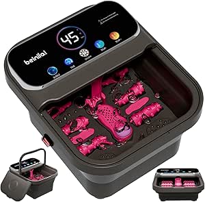 Collapsible Foot Spa Bath with Digital Display