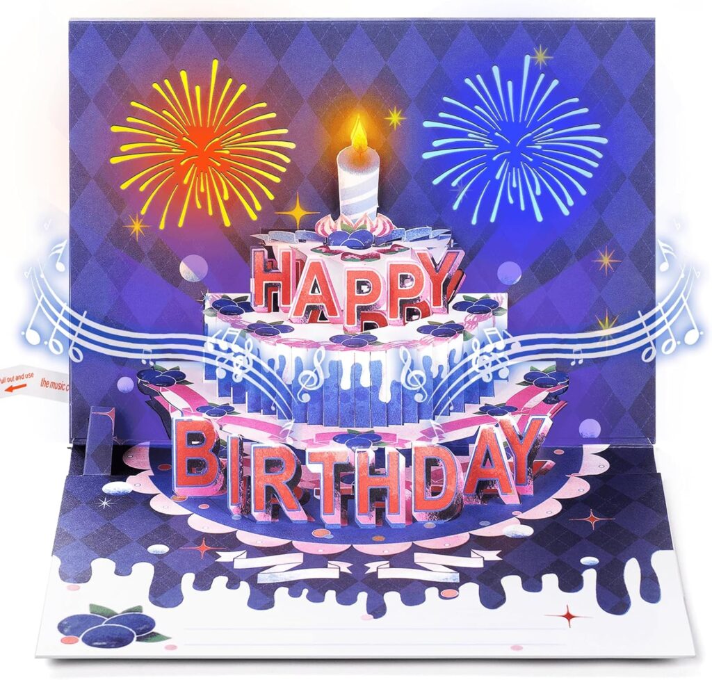 3D Happy Birthday Cards