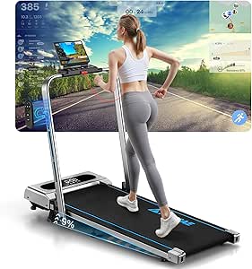 5 in 1 Treadmills for Home Foldable with App Compatible
