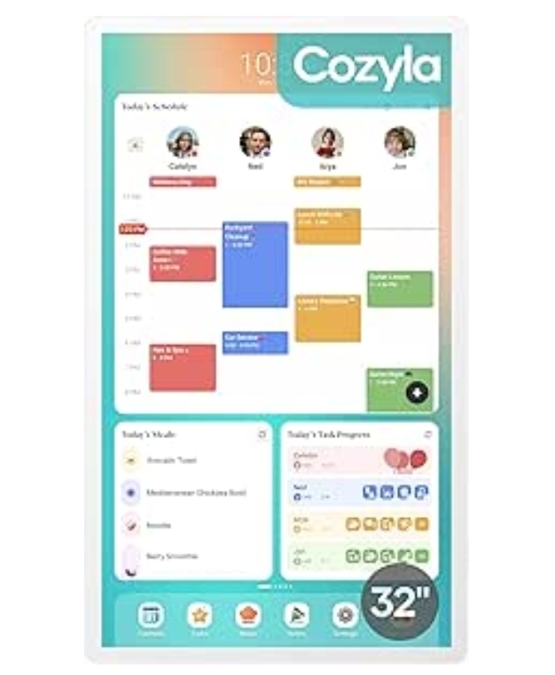 Digital Calendar+ 2: 32 Inch Wall Touch Screen