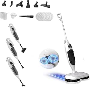 Steam Mop with 13 Accessories