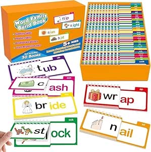 30 Read and Rhyme Flip Books
