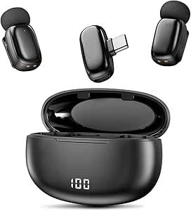 Wireless Lavalier Microphone for iPhone AAndroid