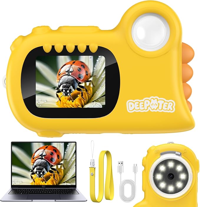 2 in 1 Microscope for Kids & Video Camera