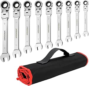 Ratchet Spanner Set 9pcs