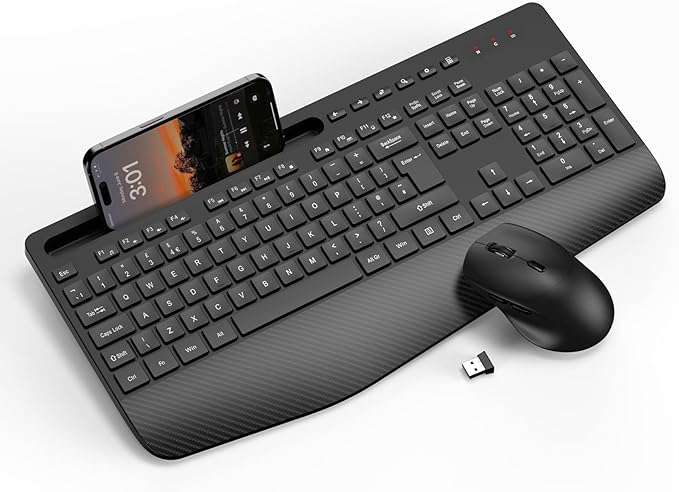 Wireless Keyboard and Mouse Combo