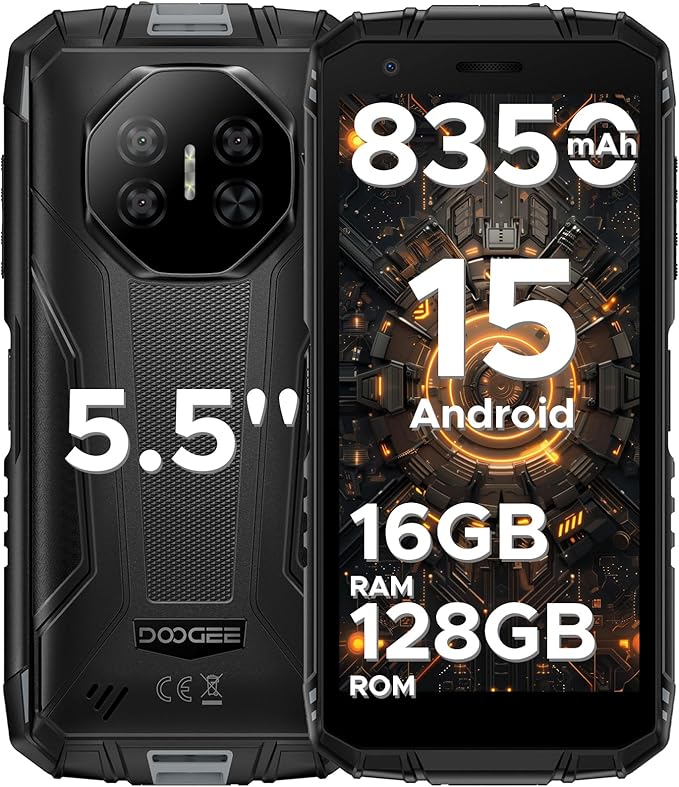 Android 15 AI Rugged Smartphone