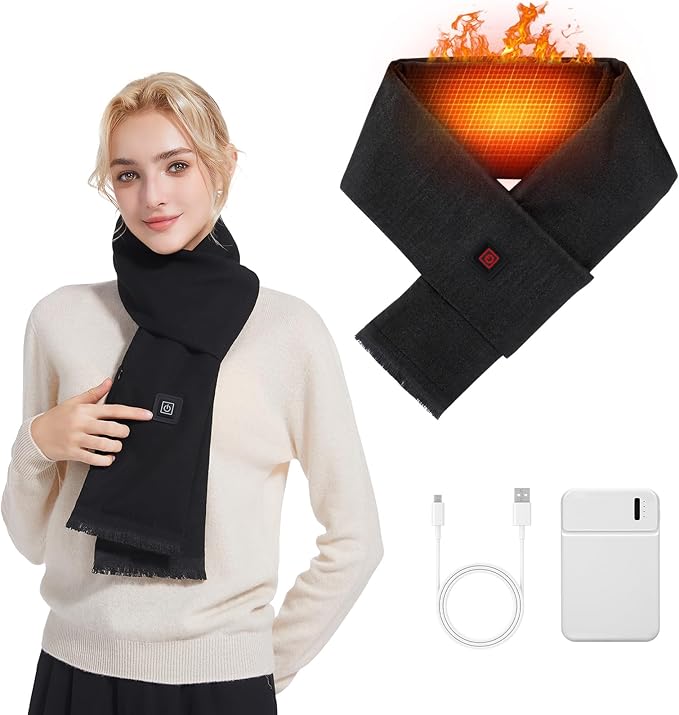 Heated Scarf for Women Men