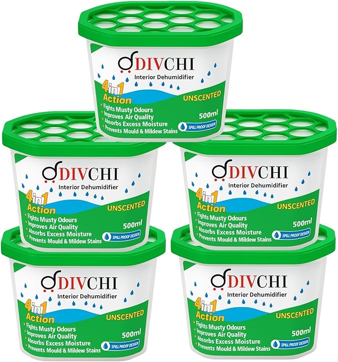 Dehumidifier 500ml Pack of 5