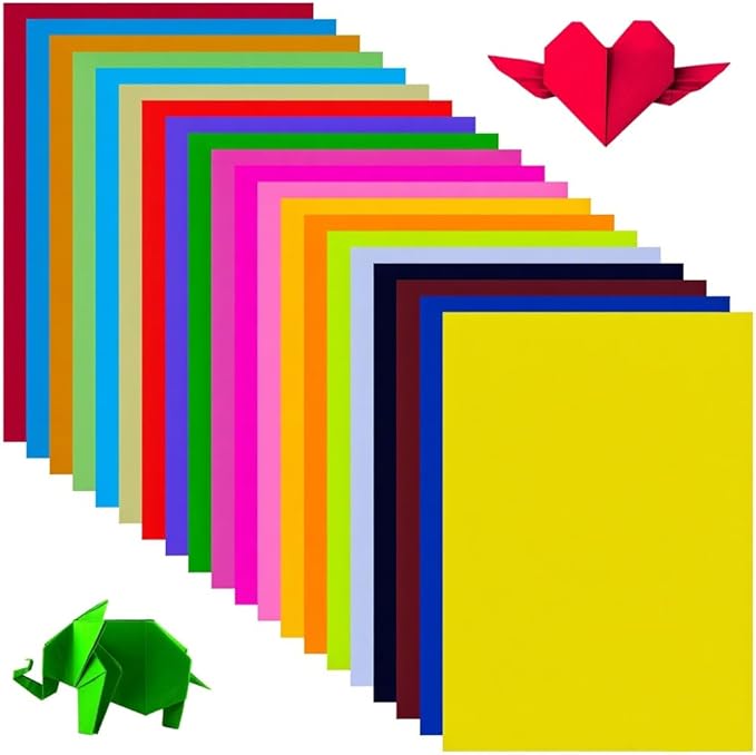 100 Sheets Coloured Paper