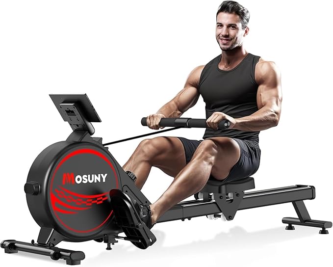 350LB Capacity Magnetic Rowing Machine Magnetic