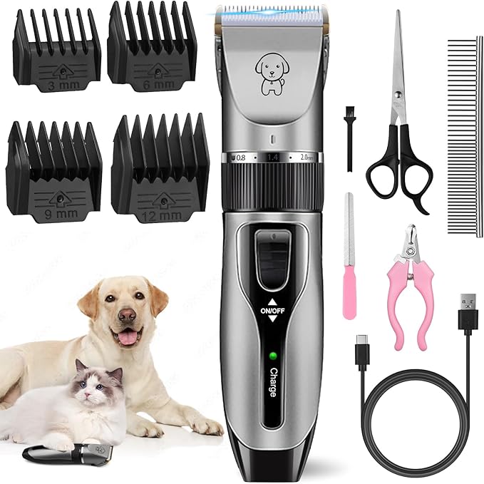 Dog Grooming Clippers Kit
