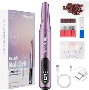 Electric Nail File Cordless Nail Drill