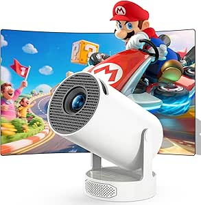 Mini Projector 1080P with 4K Support