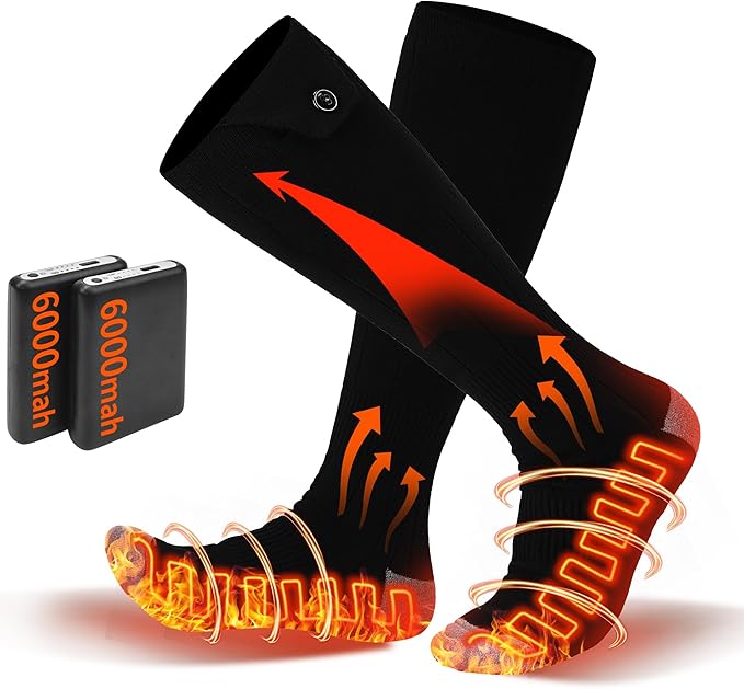 Electric Heated Socks for Men Women