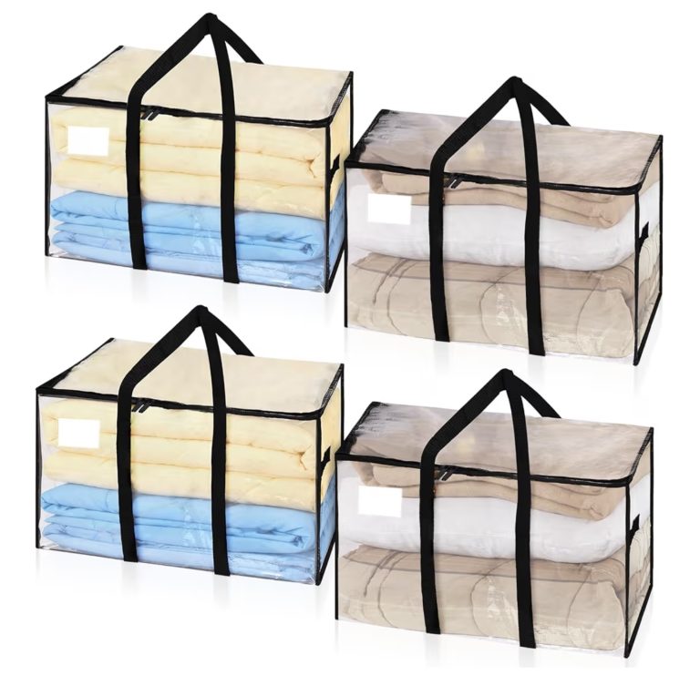 Moving Boxes & Storage Bags 4 Pack