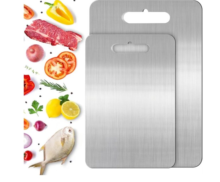 2PCS Extra Large Titanium Chopping Board