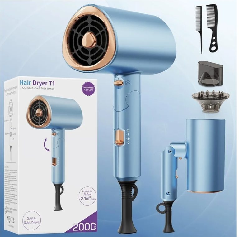 Foldable Ionic Hair Dryer