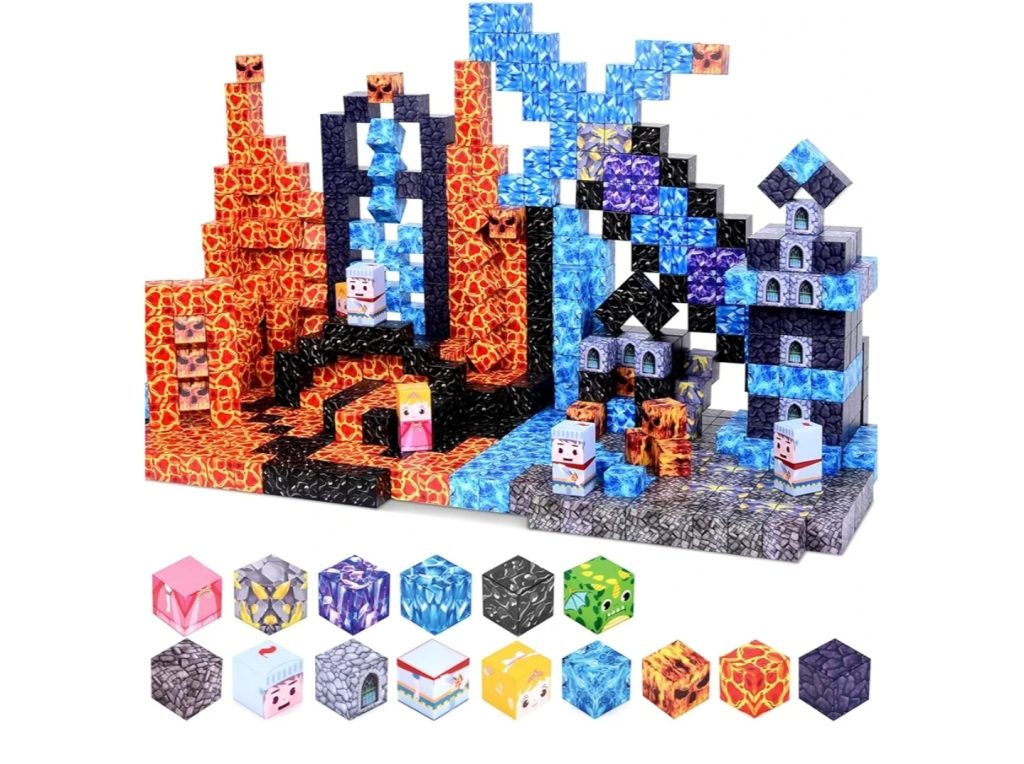 100 PCS Magnetic Blocks